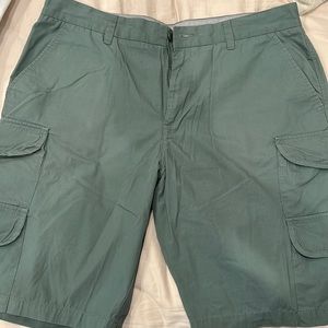 Calvin Klein green khaki shorts